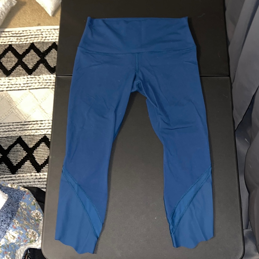 Lululemon Aqua Blue Yoga Pants